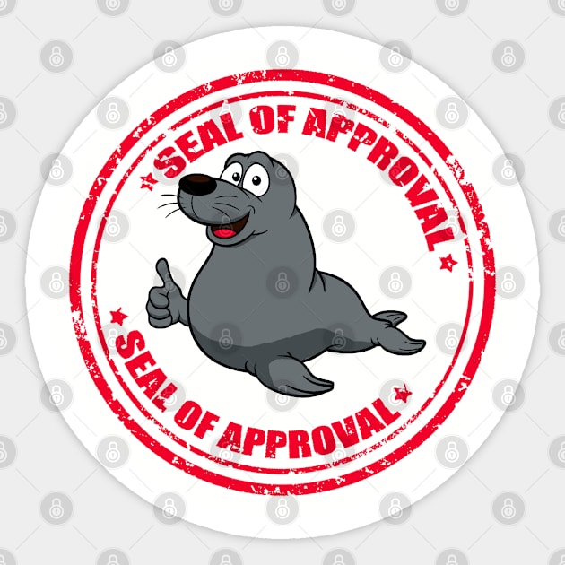 Seal of Approval Sticker by EagleFlyFree